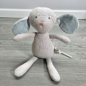 2012 Hazel Village Grey Mouse 12" Plush Stuffed Animal #2040 Handmade with Love